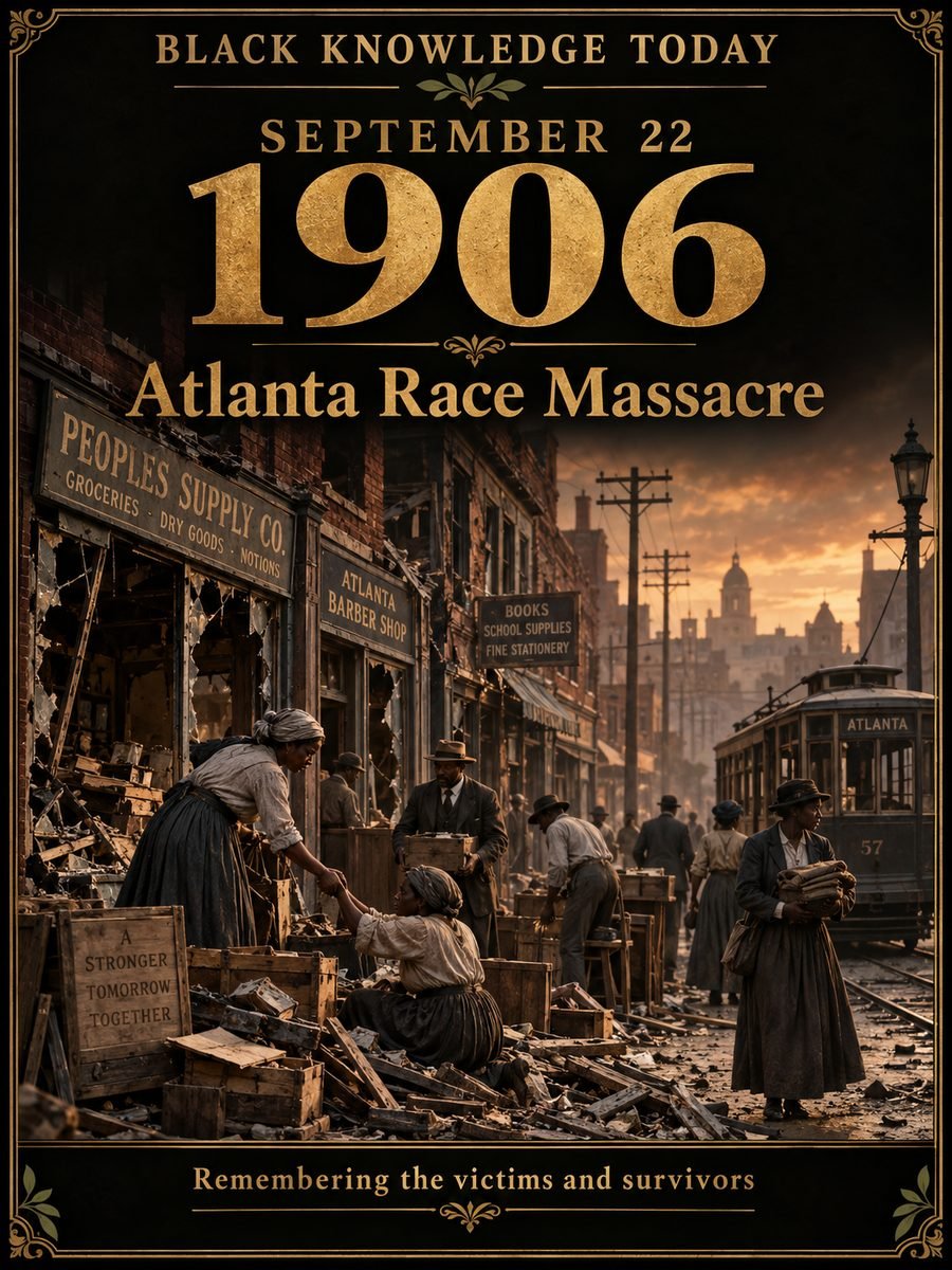 1906 — The Atlanta race massacre begins
