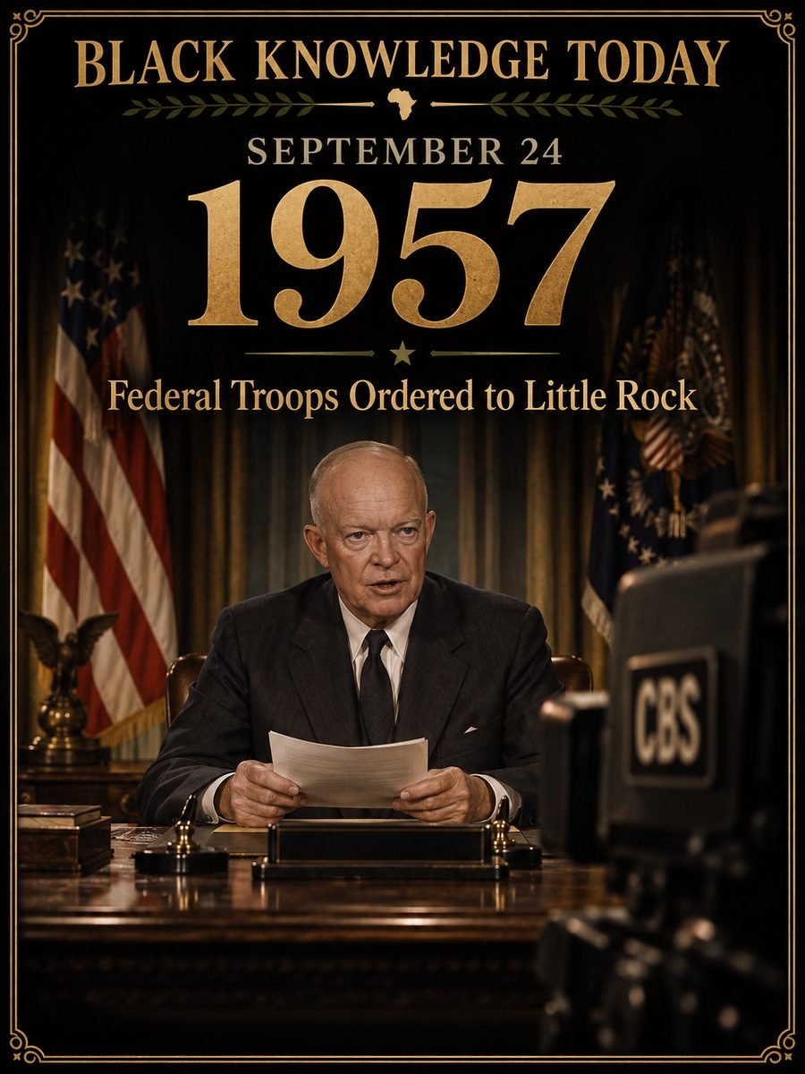 1957 — Eisenhower sends the 101st Airborne to Little Rock