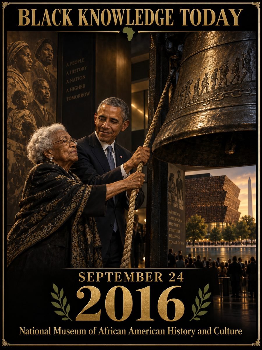 2016 — The National Museum of African American History and Culture opens