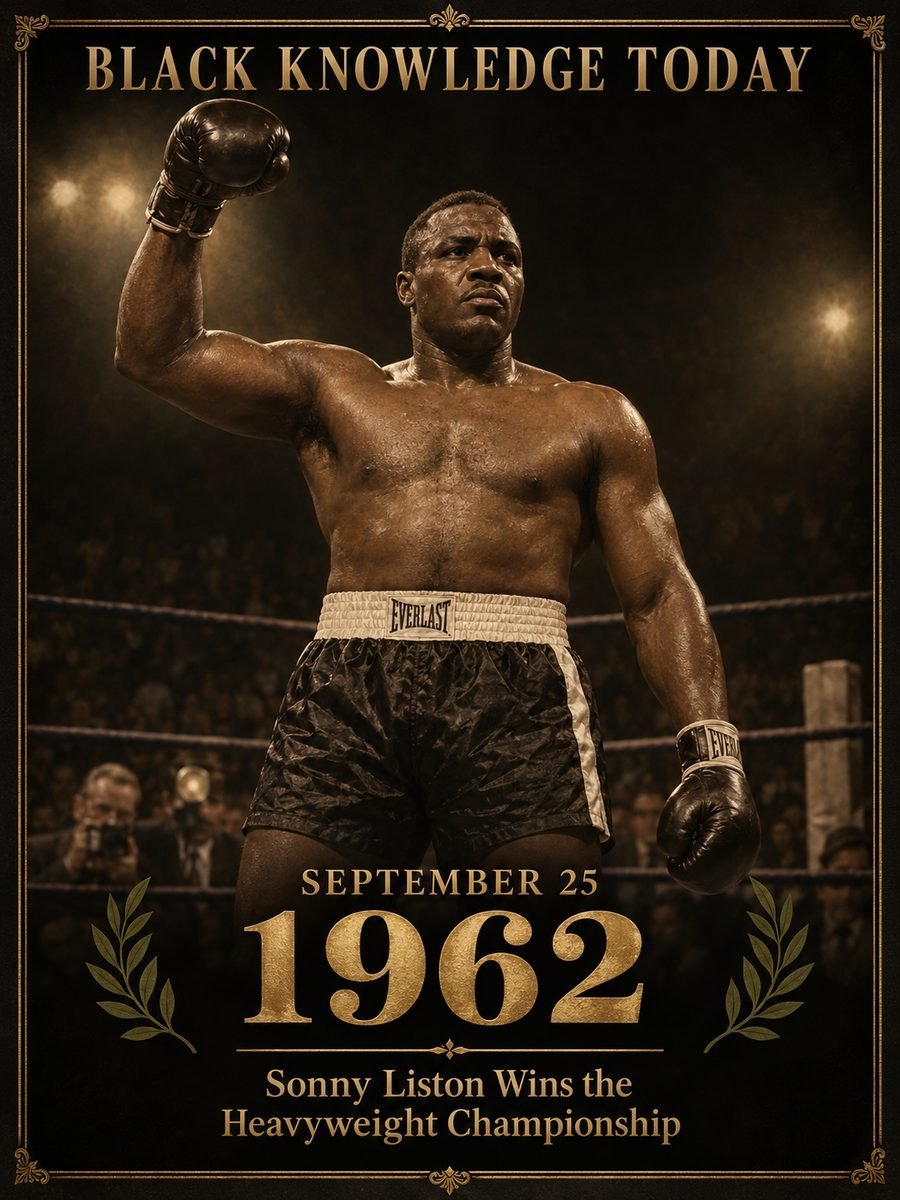 1962 — Sonny Liston takes the heavyweight championship