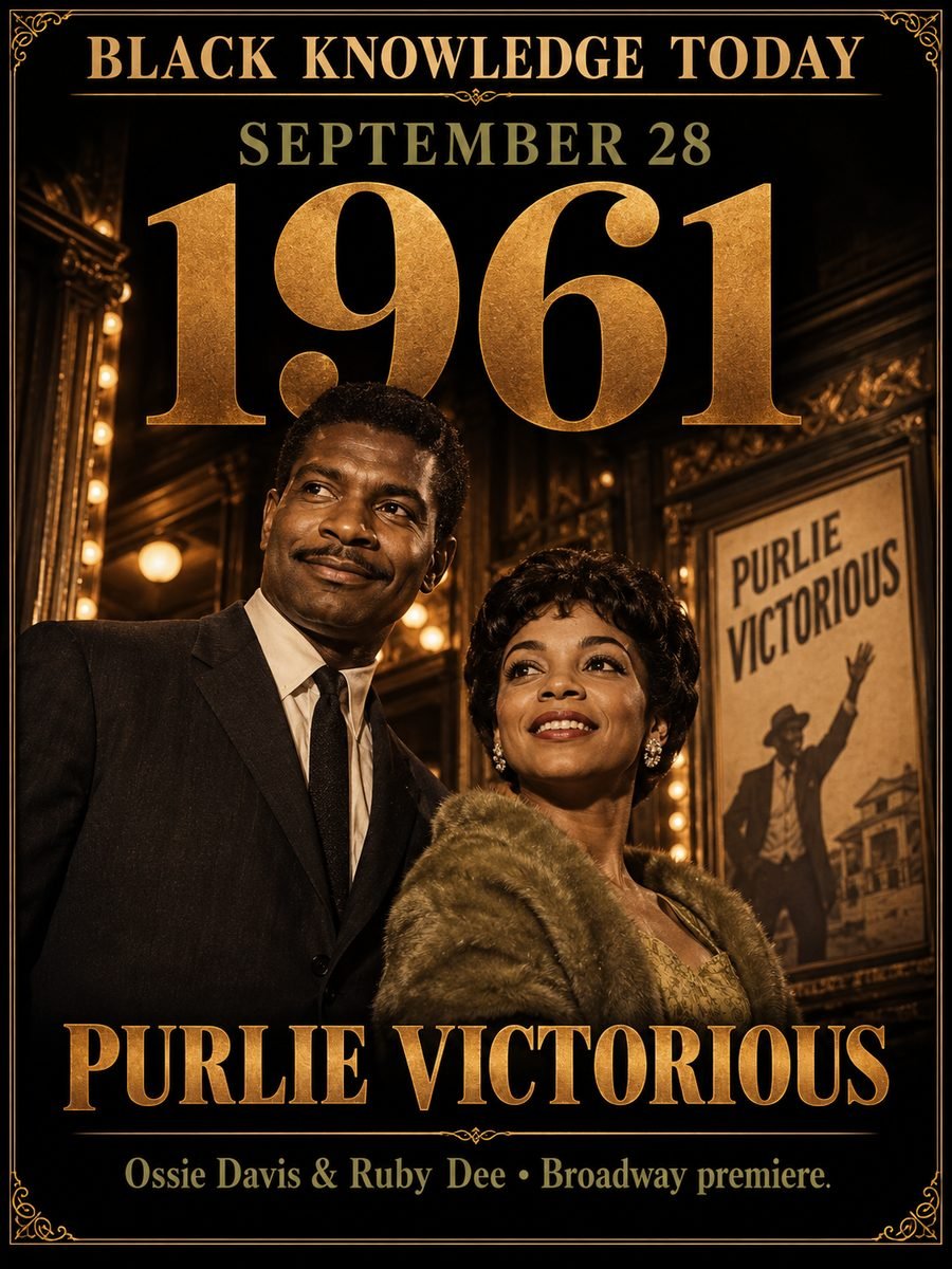 1961 — Purlie Victorious opens on Broadway