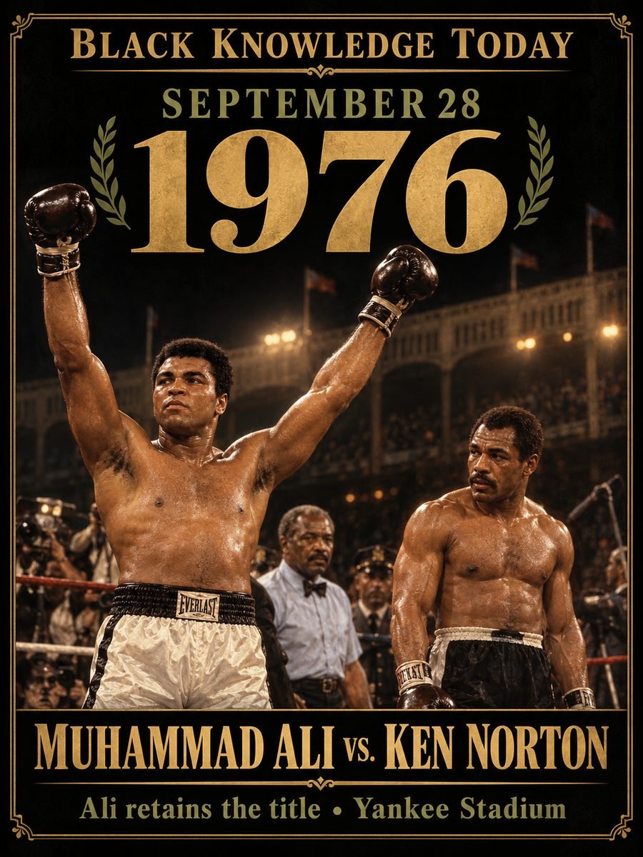 1976 — Ali and Norton battle a final time at Yankee Stadium