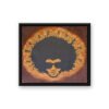 Soul Man — framed canvas print in a black float frame