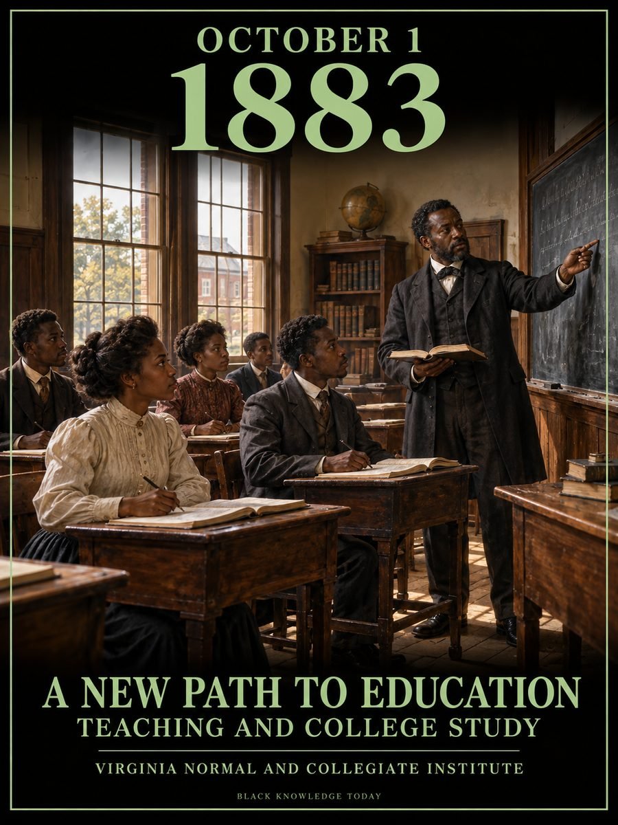 1883 — Virginia Normal and Collegiate Institute opened