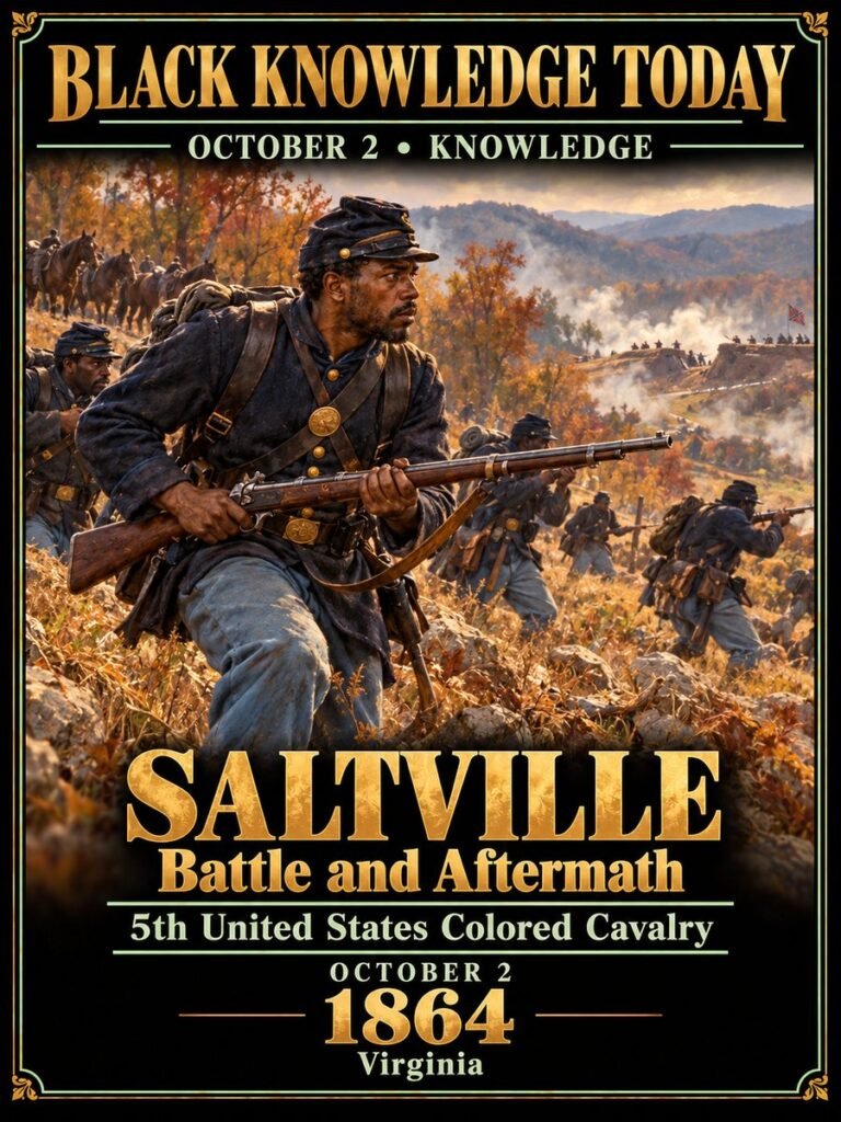 1864 — Black Union cavalrymen were murdered after the First Battle of Saltville