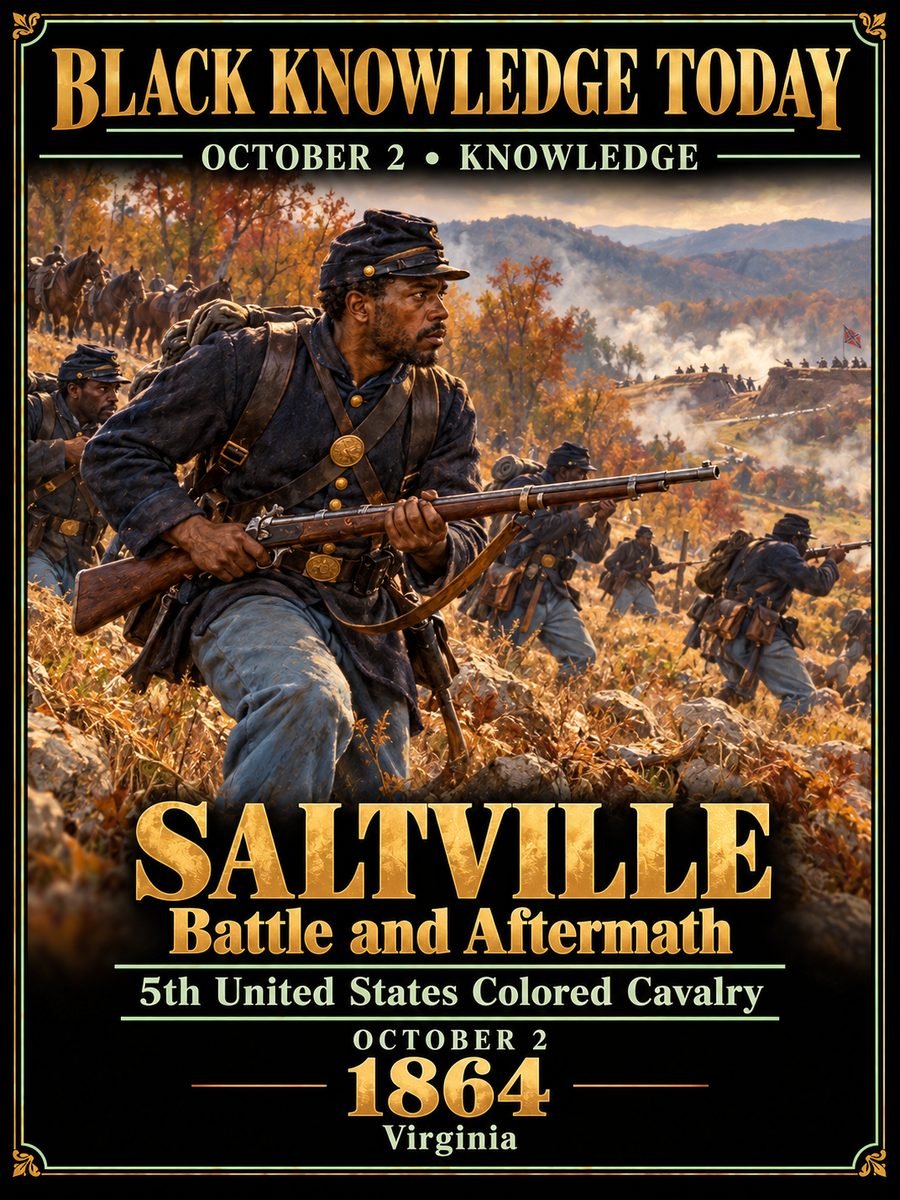 1864 — Black Union cavalrymen were murdered after the First Battle of Saltville