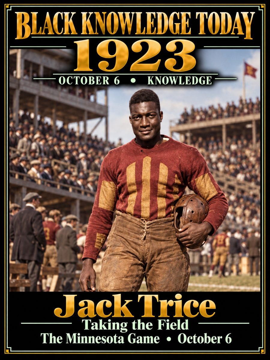 1923 — Jack Trice, Iowa State's first Black athlete, was fatally injured in a game at Minnesota