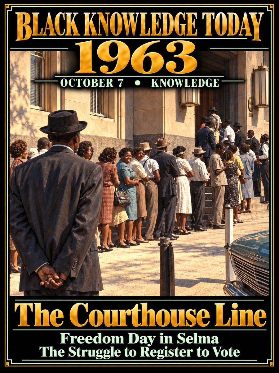 1963 — Black residents of Selma organized Freedom Day for voting rights