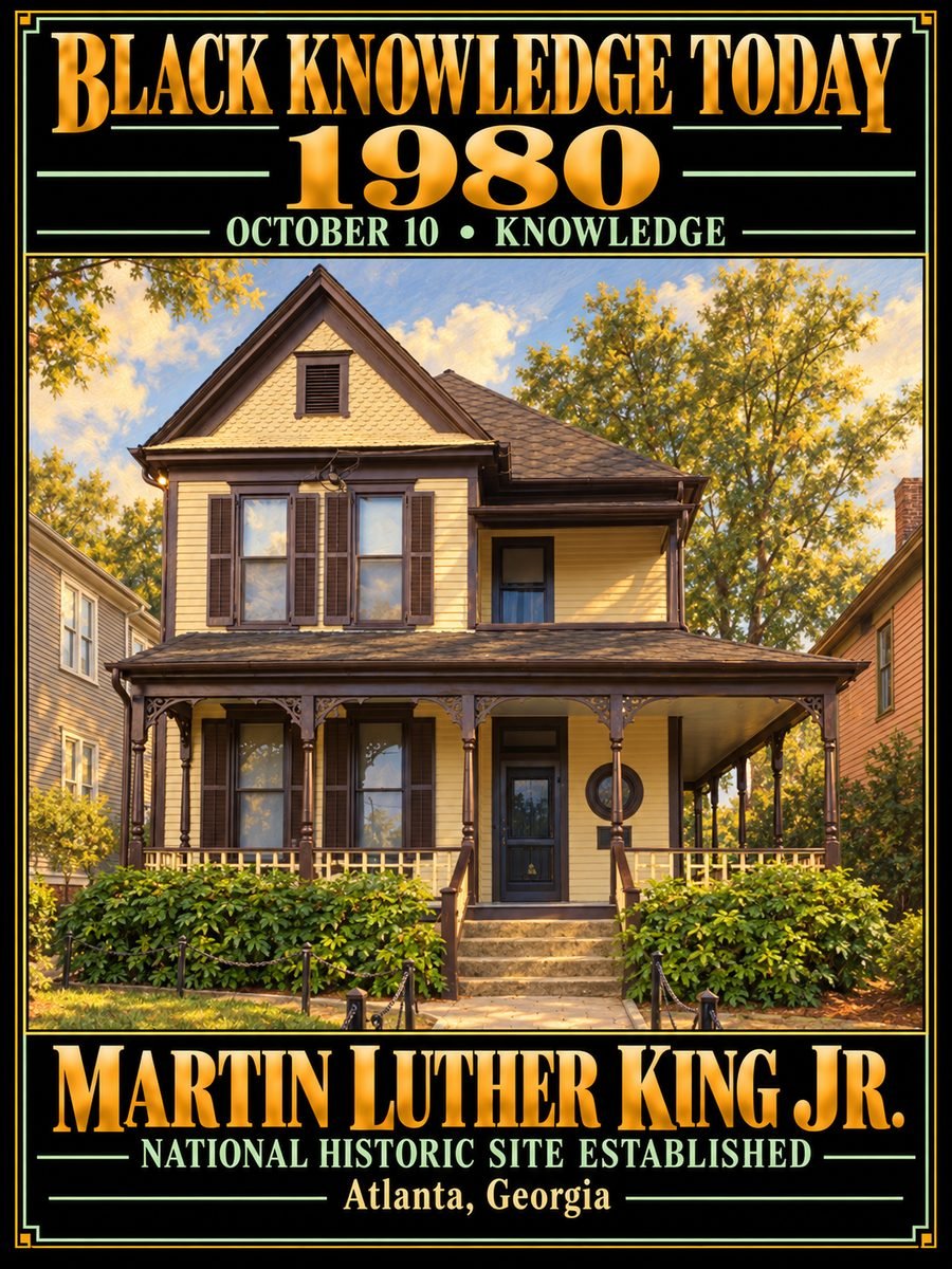 1980 — Martin Luther King Jr. National Historic Site was established