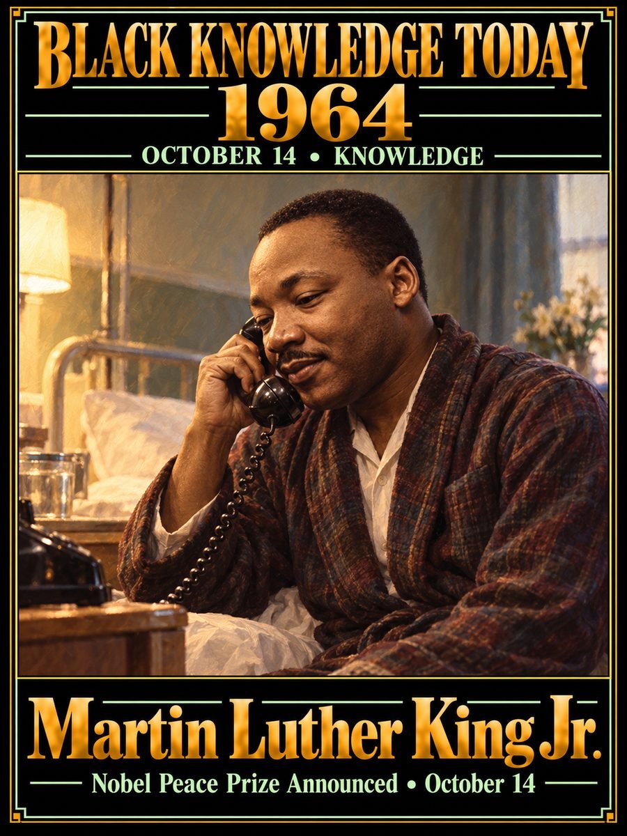 1964 — Martin Luther King Jr. was awarded the Nobel Peace Prize
