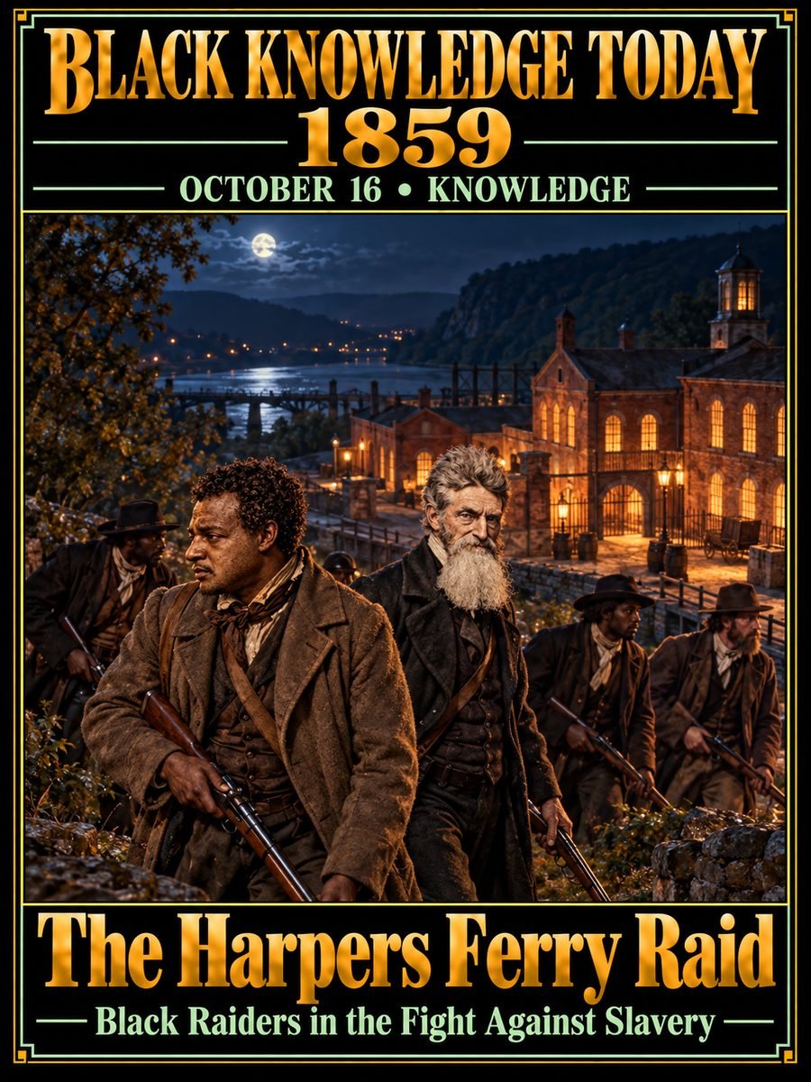 1859 — John Brown’s interracial force began its raid on Harpers Ferry