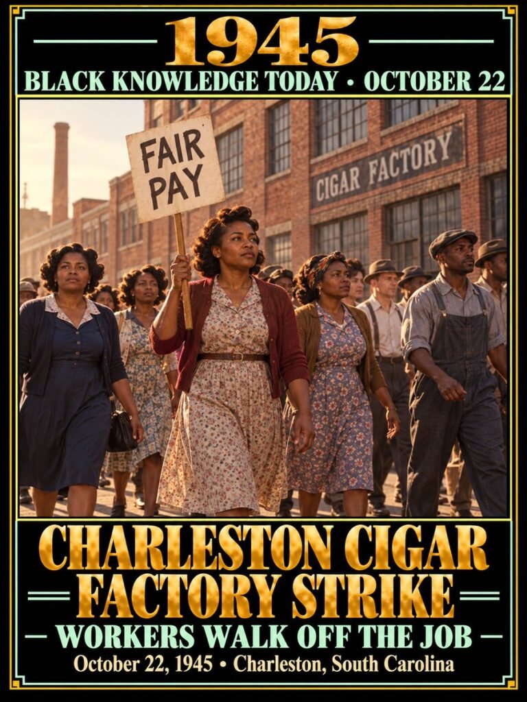 1945 — Black tobacco workers launched a major Charleston strike