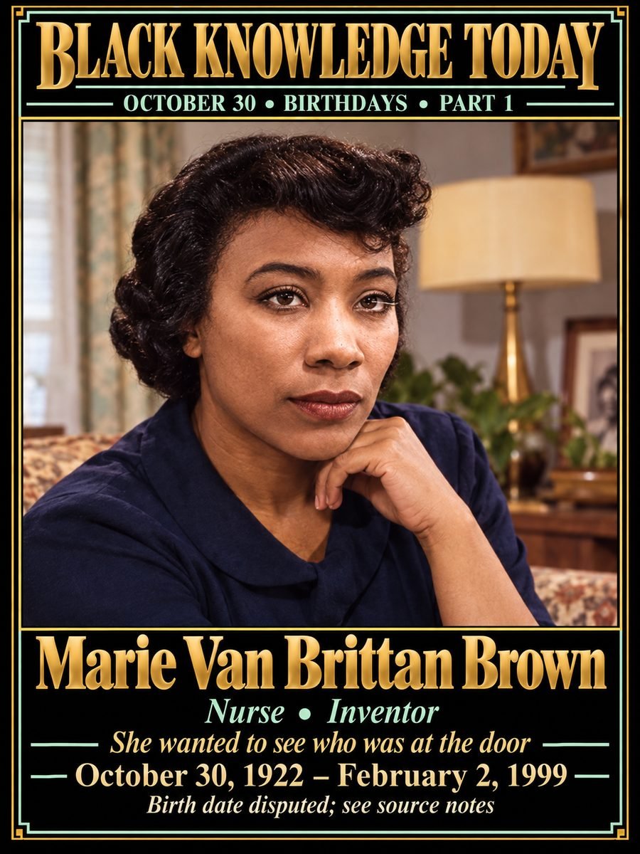 Marie Van Brittan Brown