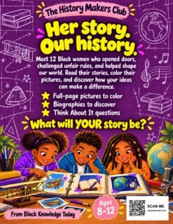 Black Women Who Changed History Vol 1 back cover
